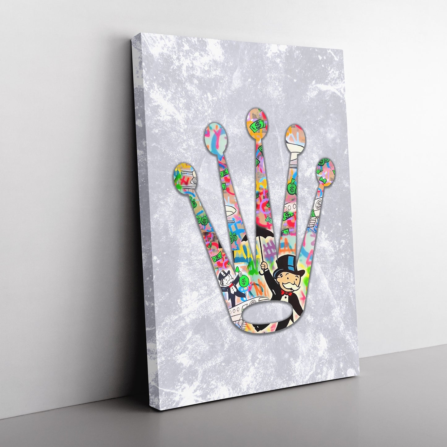 Rolex Crown 1 Inspired Canvas Art