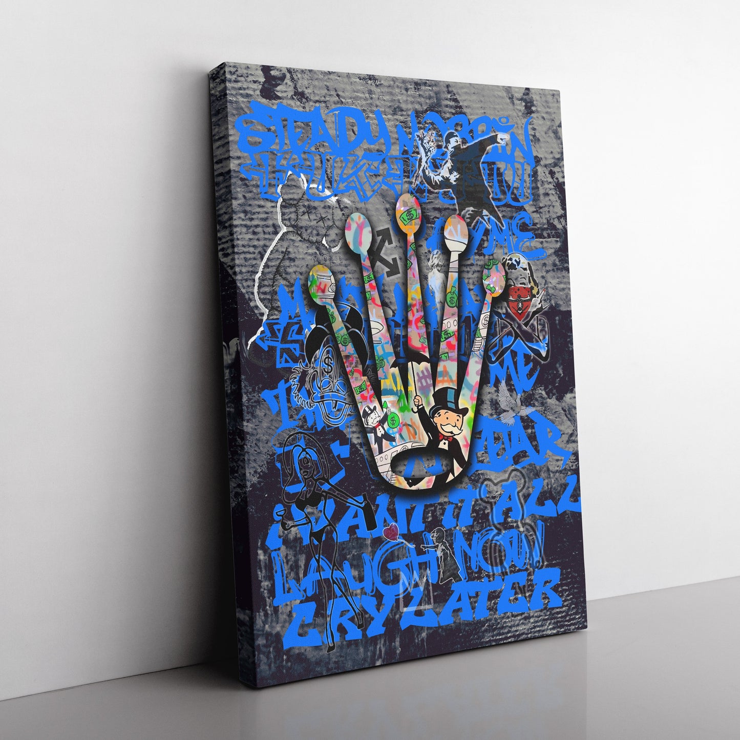 Rolex Crown Inspired Canvas Art