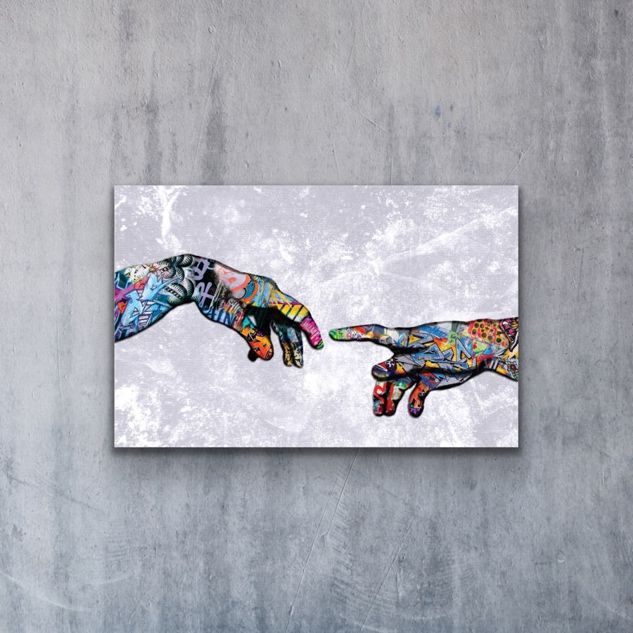 "Hand of God" - Original Canvas Art