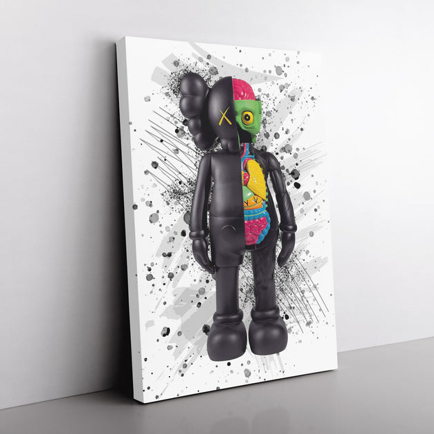 KAWS × Louis Vuitton inspired wallet  Small canvas art, Diy canvas art,  Art inspiration