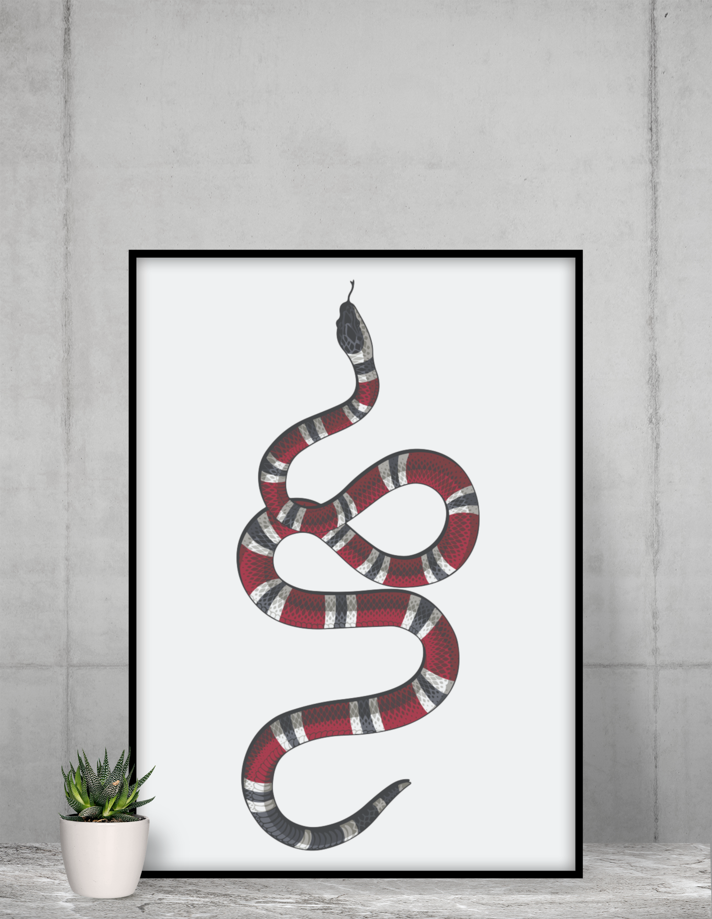 Luxury Poster - Snake