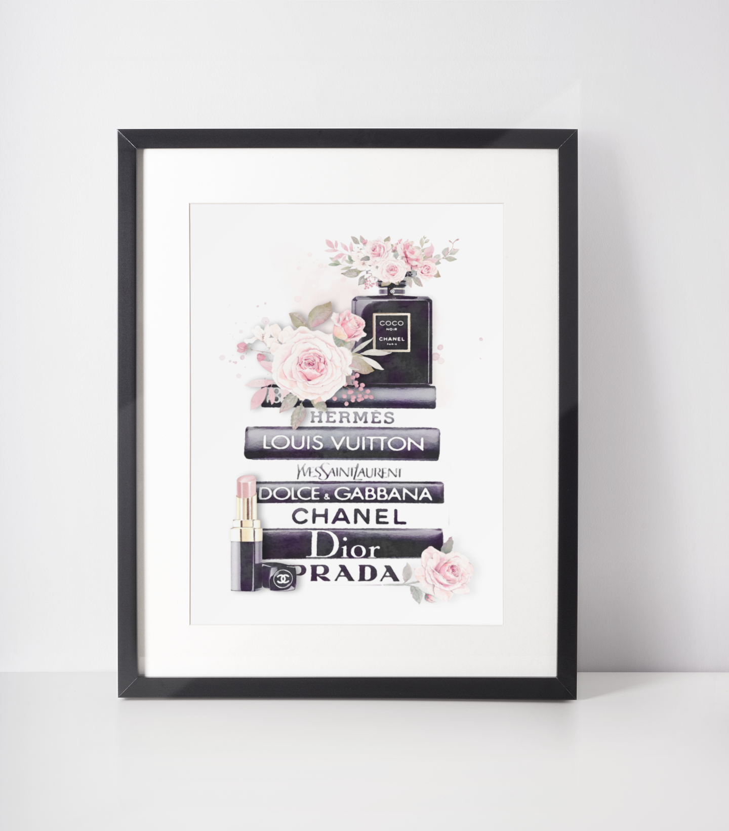 In Fashion Luxury Framed Art Print