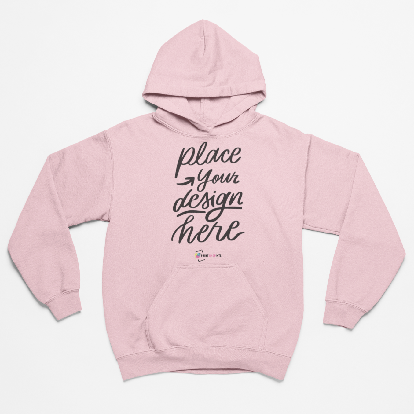 Adult Hooded Sweatshirt Gildan Heavy Blend 18500
