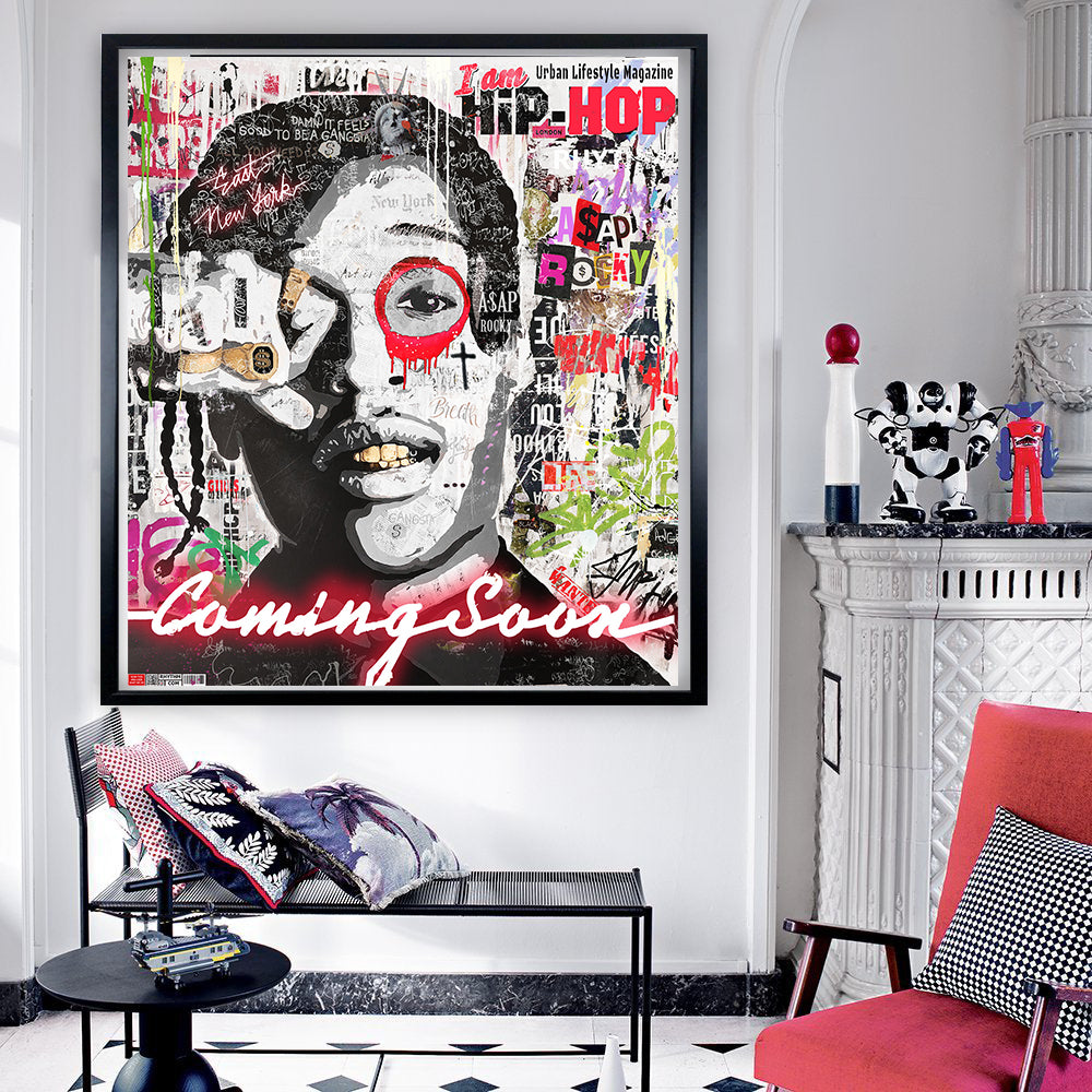 I AM HIP HOP - Music Artists Canvas