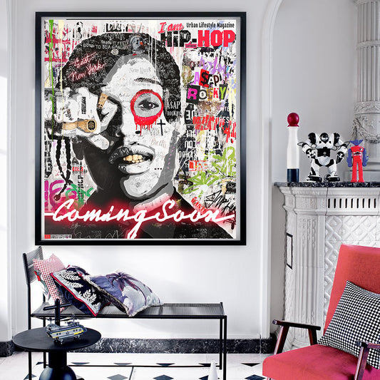 I AM HIP HOP - Music Artists Canvas