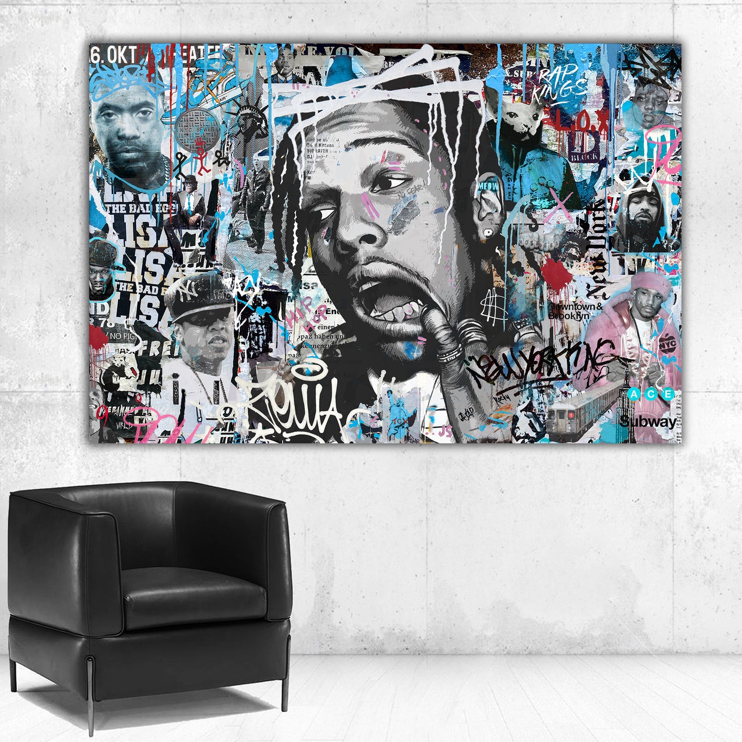 Street ART Magazine - Music Artists Canvas