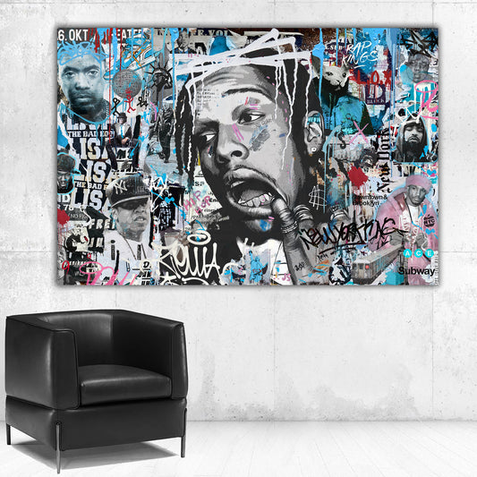 Street ART Magazine - Music Artists Canvas