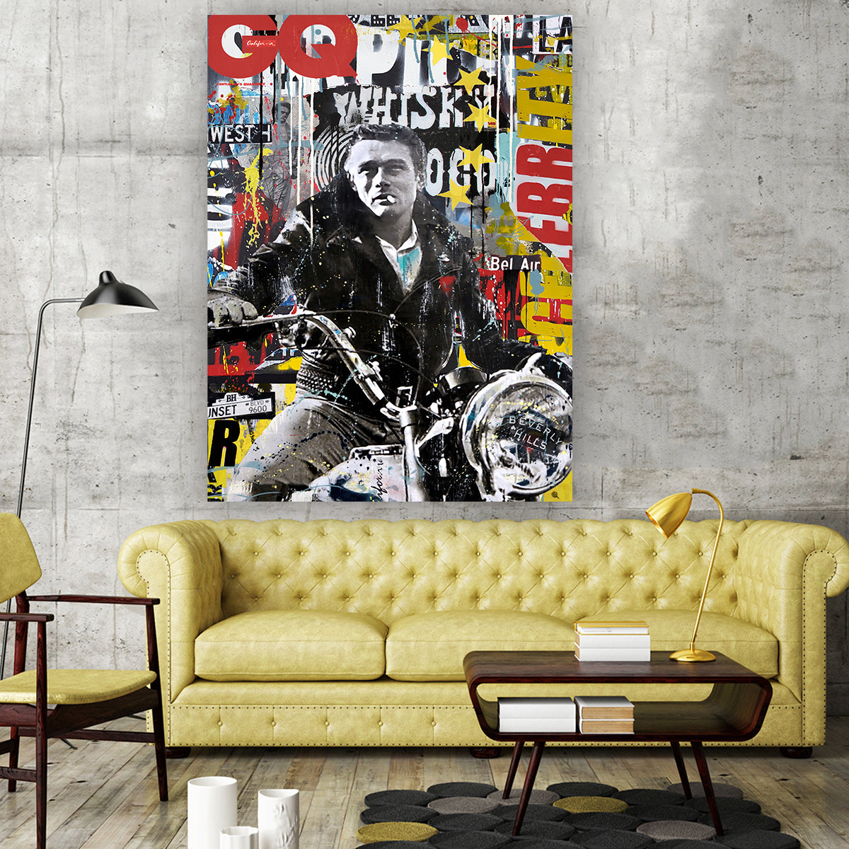 Dream AS IF YOU Will Live FOR Ever - 11 JAMES DEAN GQ MOCKUP 2
