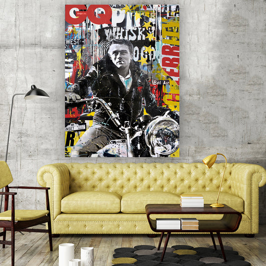 Dream AS IF YOU Will Live FOR Ever - 11 JAMES DEAN GQ MOCKUP 2