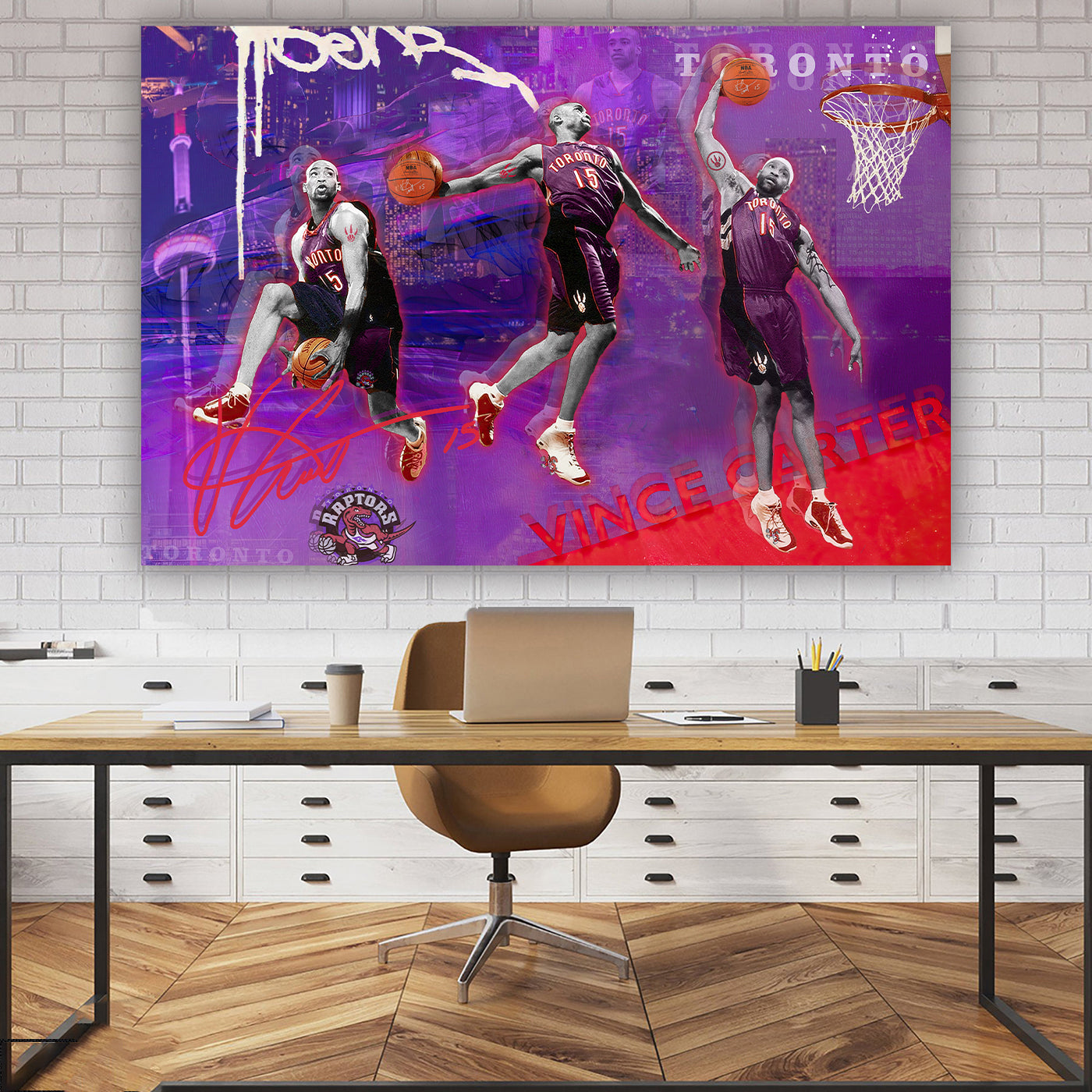 Raptors Legend - Athletes Canvas