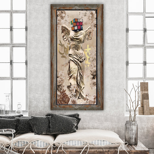 Rubix Angel - Pop Art Canvas (Panoramic)
