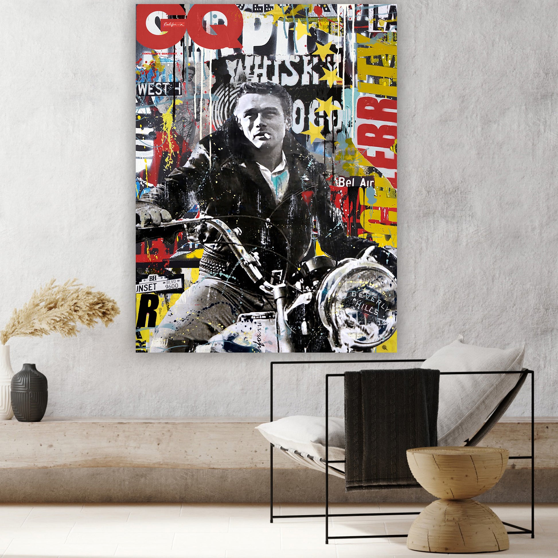 Dream AS IF YOU Will Live FOR Ever - 13 JAMES DEAN GQ MOCKUP 3