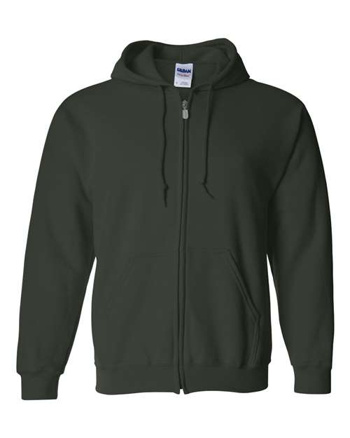 Forest Green Full Zip Sweatshirt