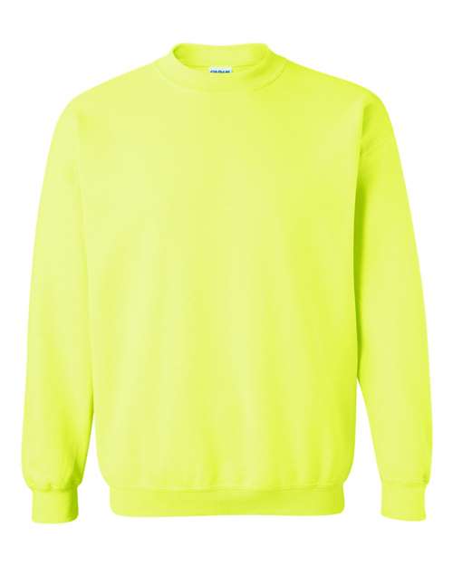 Neon Yellow Heavy Blend Crewneck Sweatshirt