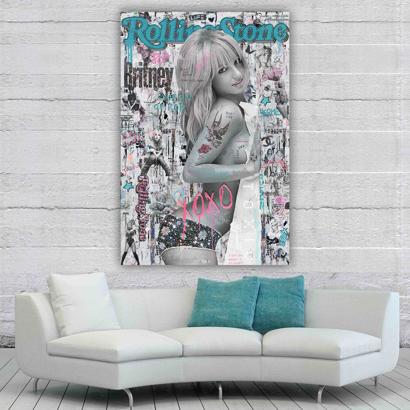 Toxic POP Queen - Music Artists Canvas