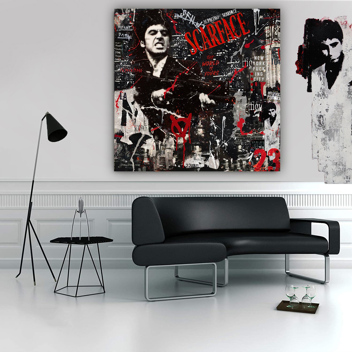 THE World IS Yours - Movie Stars Canvas