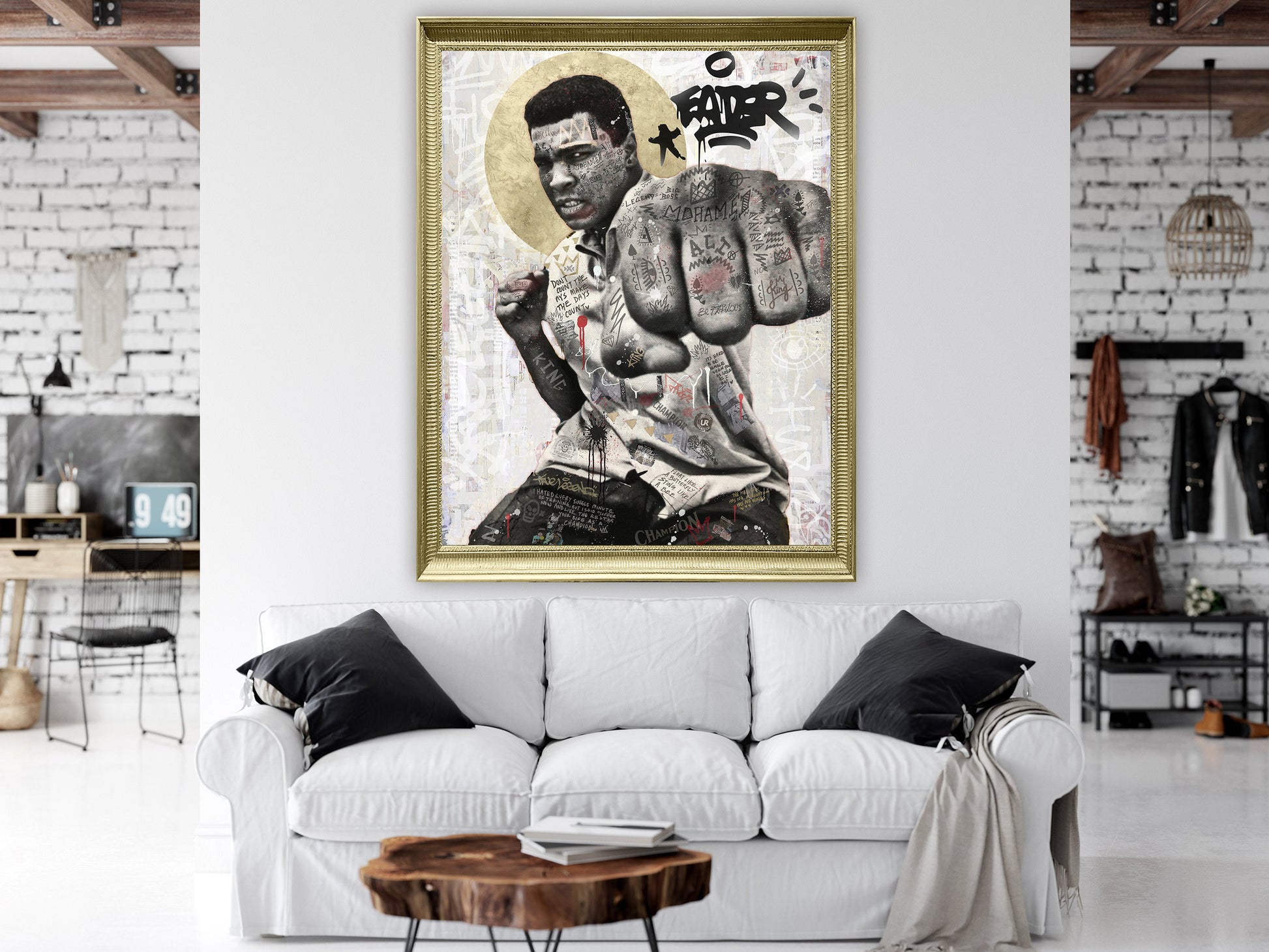 Dont Count THE Days Make THE Days Count - 23a  MOHAMMED ALI MOCKUP 12