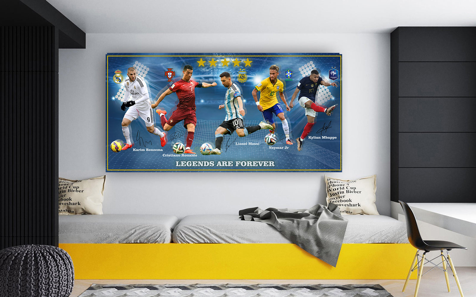Soccers Legends - 25  SOCCER MOSAIQUE MOCKUP 1