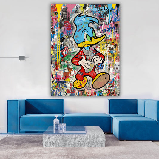 Morning Star - Cartoon Canvas