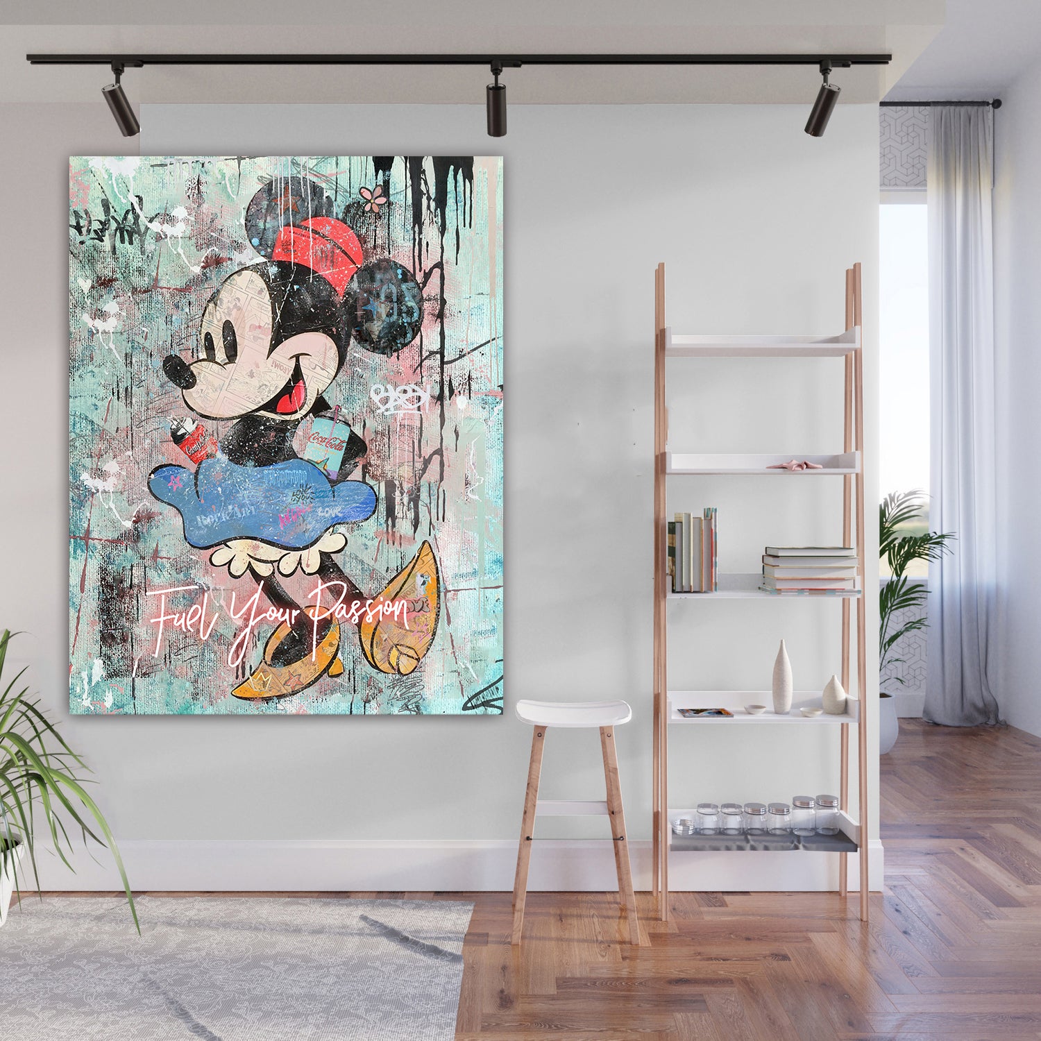 Feul HER Passion - Cartoon Canvas