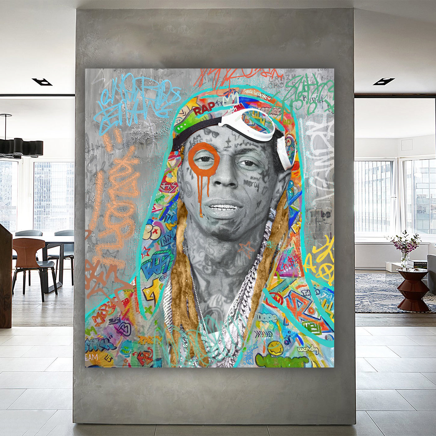 Weezy F Baby - Music Artists Canvas