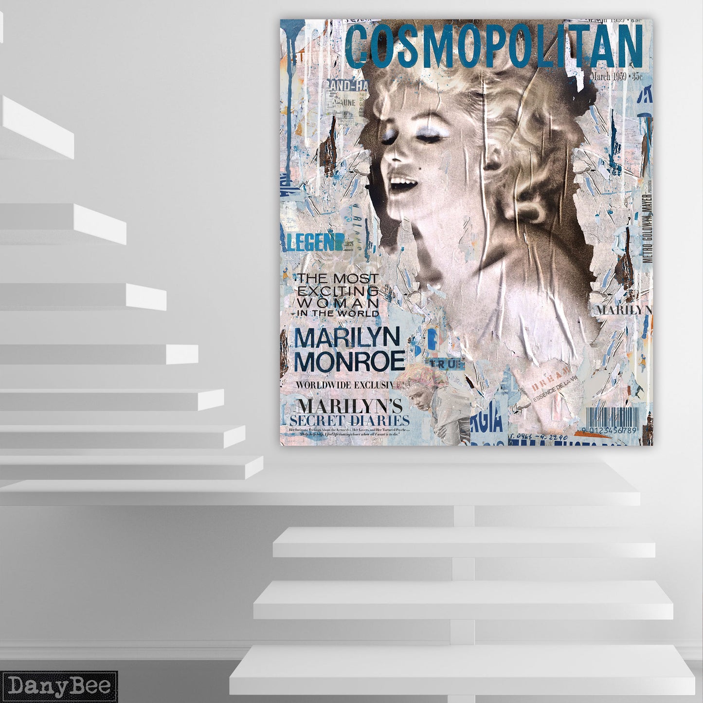 THE Most Exciting Woman - Movie Stars Canvas