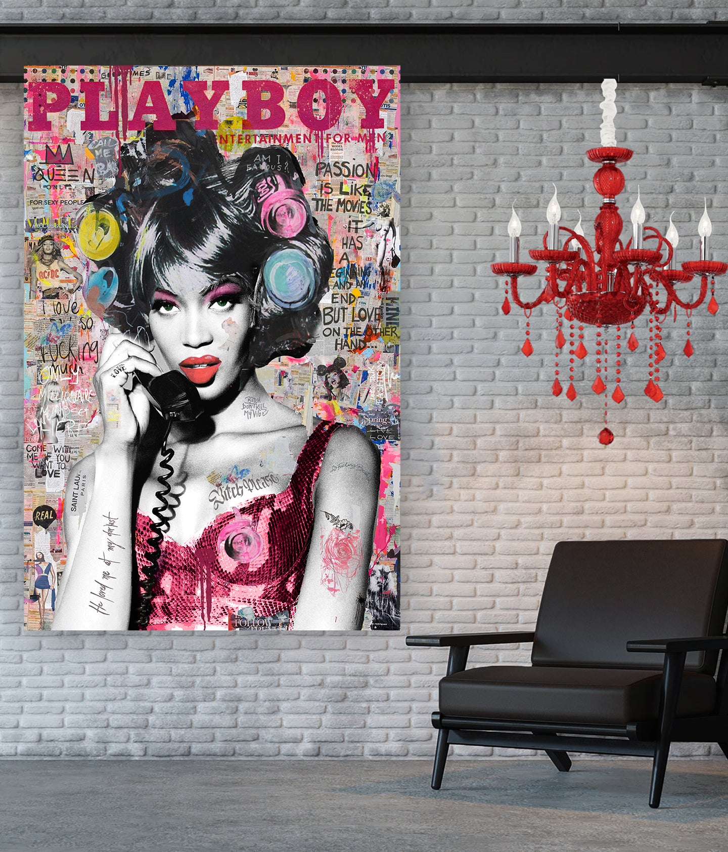 Only Millionaire Mindset Here - 3  naomi campbell PLAYBOY VERSION 2 MOCKUP 1