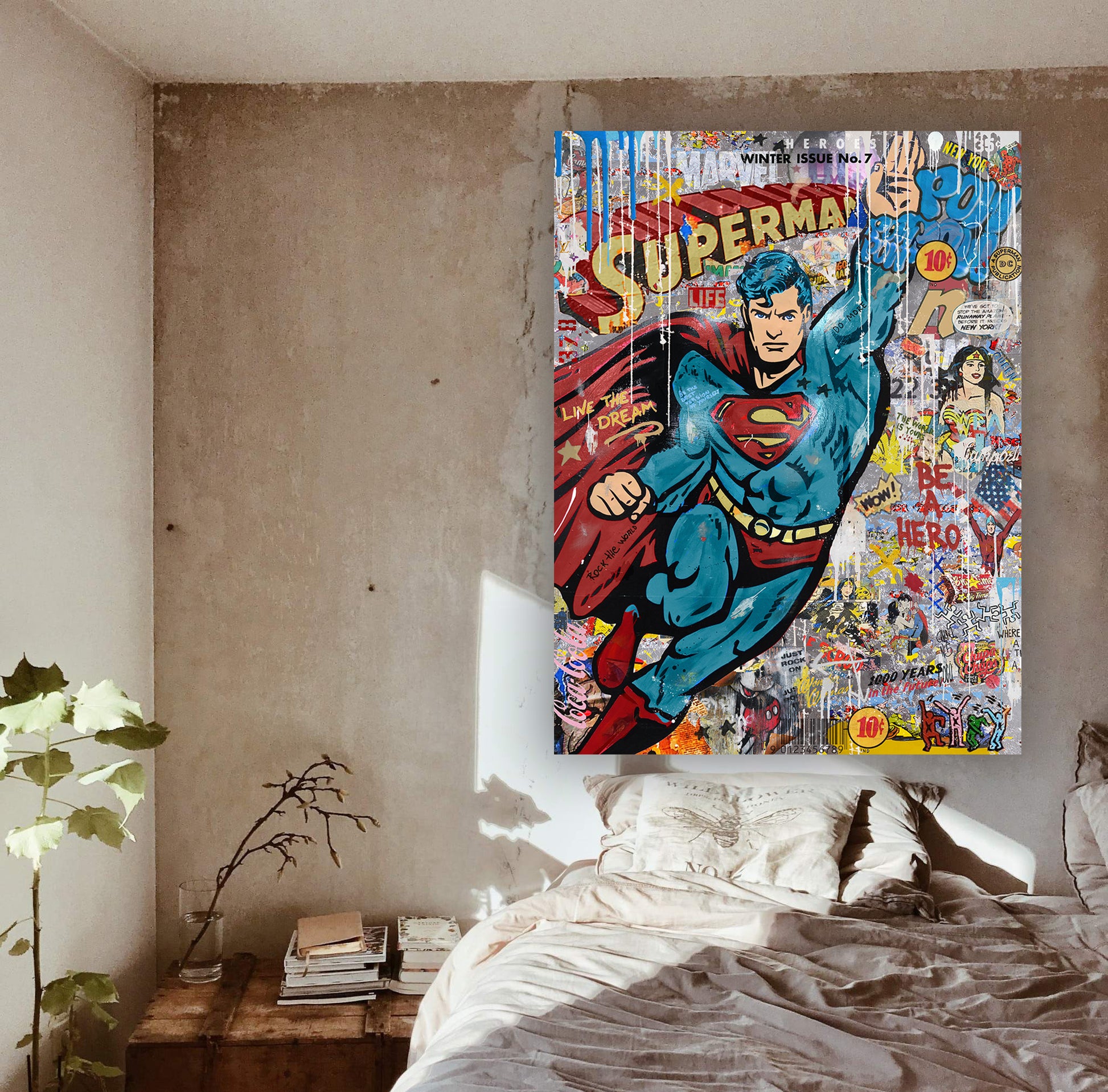 Federal Reserve - Pop Art Canvas (Panoramic)
