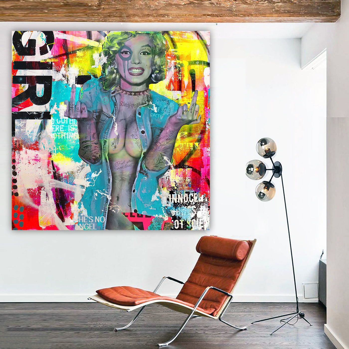 Shes NO Angel - 4 MARILYN MONROE DECOR 2