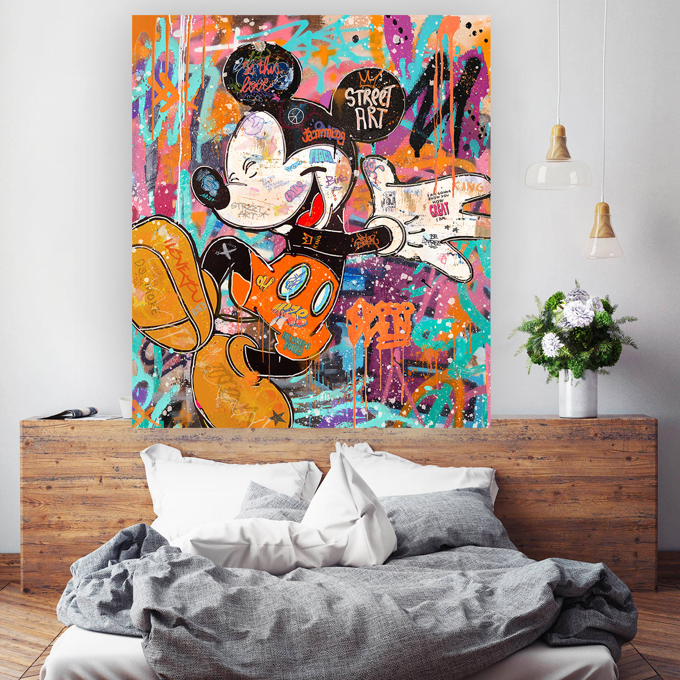 Street ART Mouse - 4 MICKEY MOCKUP 3