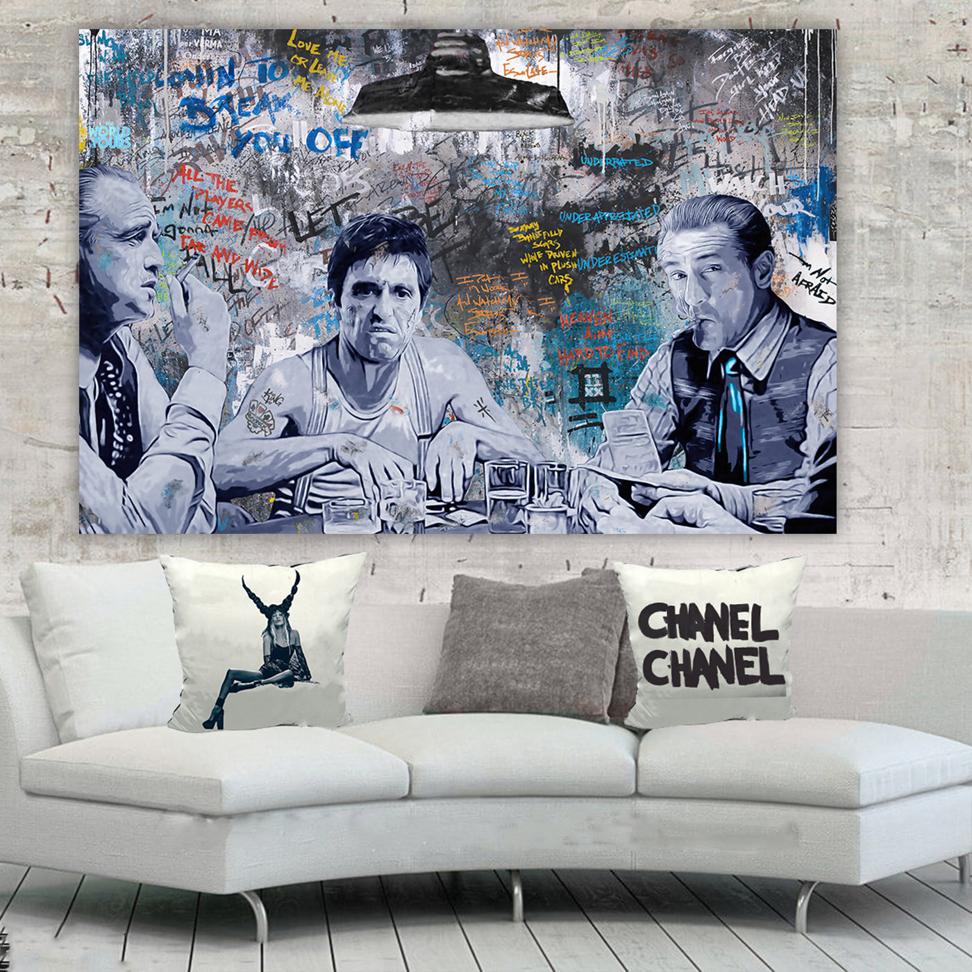 Gangster Squad - Movie Stars Canvas (Panoramic)