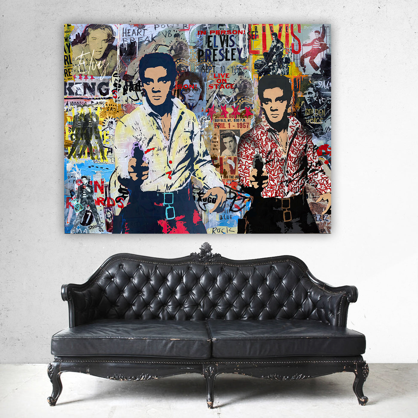Live ON Stage - 5  ELVIS MOSAIQUE MOCKUP 2