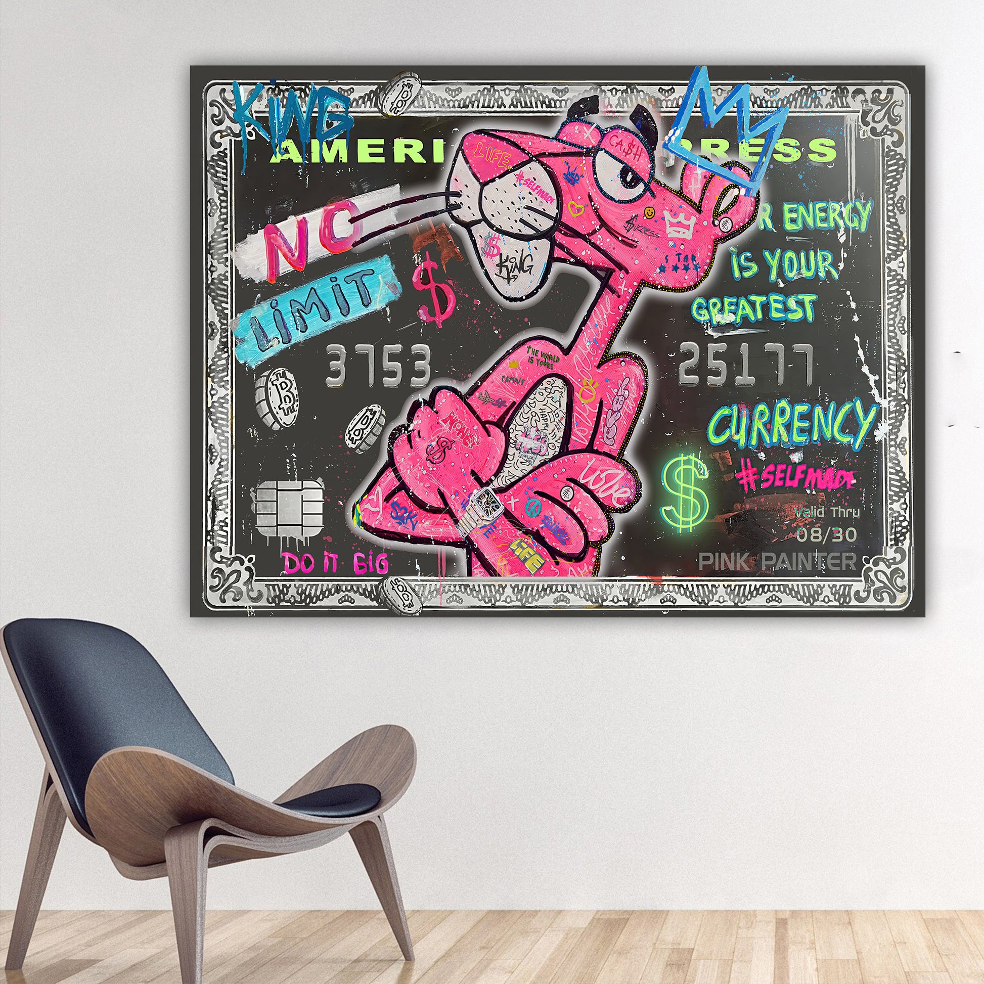 NO Limit Express - 5  PINK PAINTER AMERICAN EXPRESS MOCKUP 2