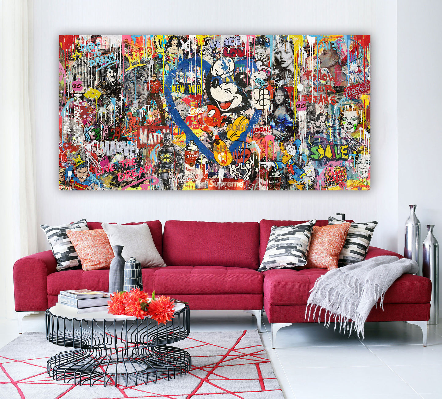 Drare TO Dream - 5 mosaique Mickey Version 2 coeur Mockup 3