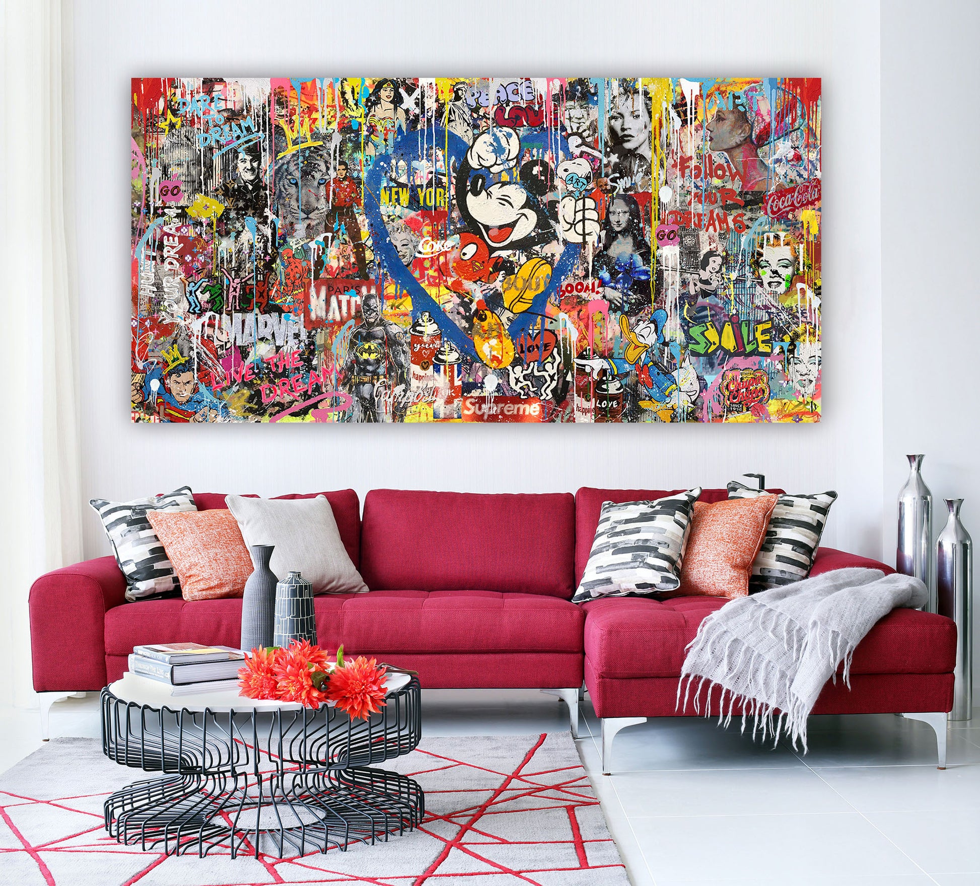 Drare TO Dream - 5 mosaique Mickey Version 2 coeur Mockup 3
