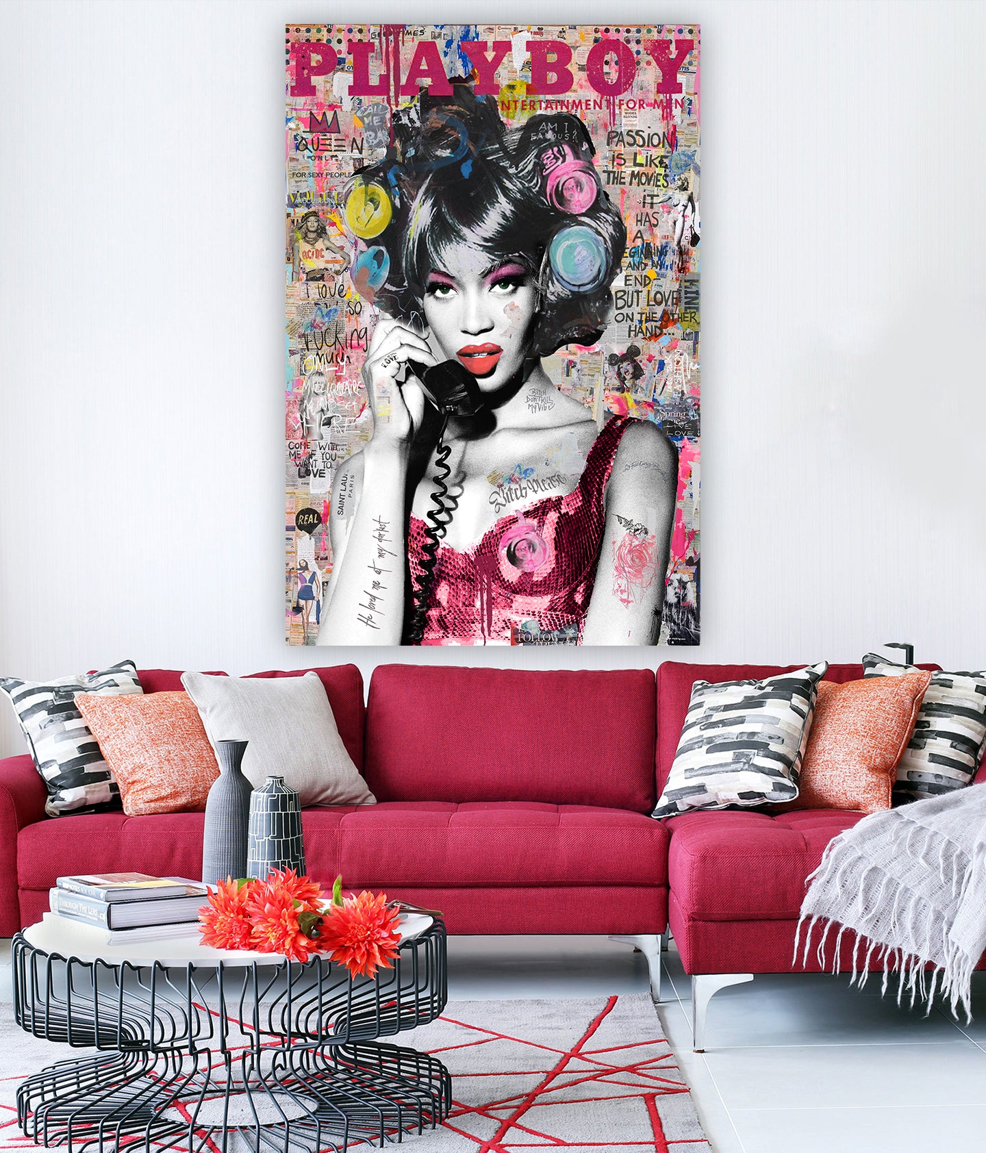 Only Millionaire Mindset Here - 5  naomi campbell PLAYBOY VERSION 2 MOCKUP 2