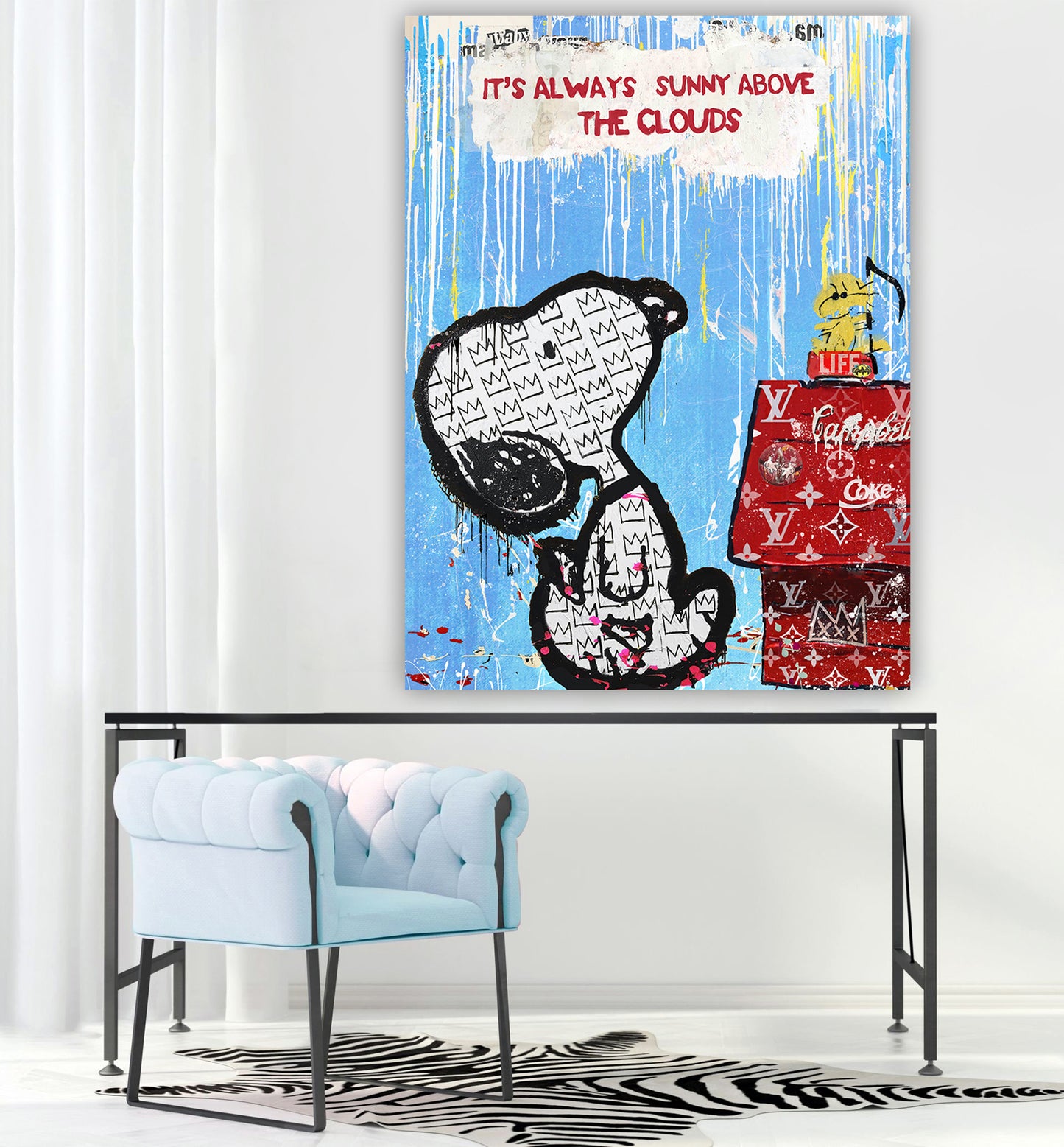 Always Sunny - 6  Snoopy It_s always sunny Mockup 3