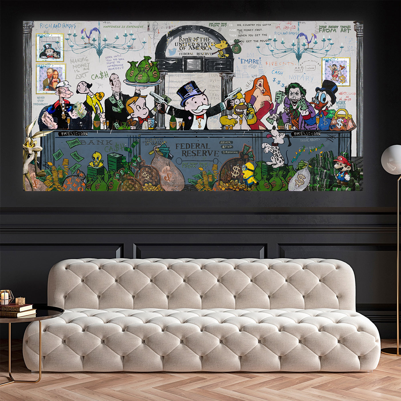 Federal Reserve Last Supper - 6 THE LAST SUPPER  MOCKUP 3