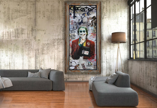 Chaos Joke - Pop Art Canvas (Panoramic)