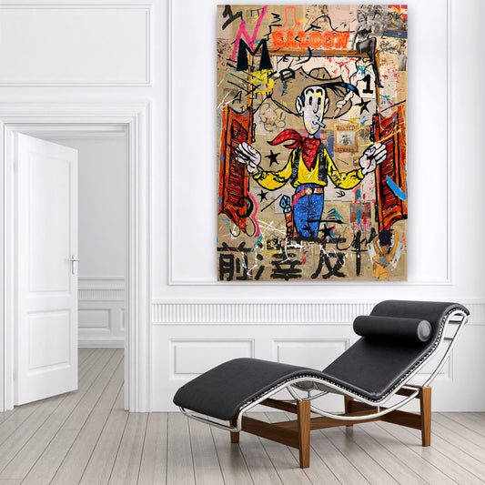 Saloon - Cartoon Canvas