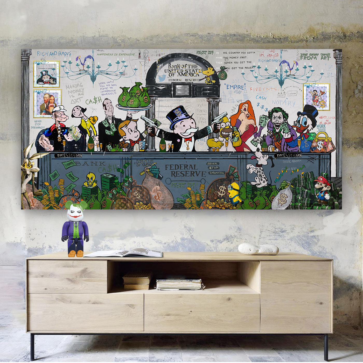 Federal Reserve Last Supper - 7  THE LAST SUPPER  MOCKUP 2