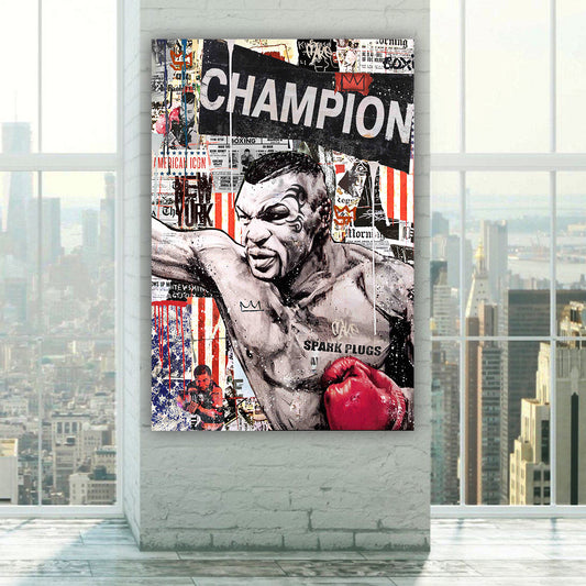 Heavy Hitter - Athletes Canvas