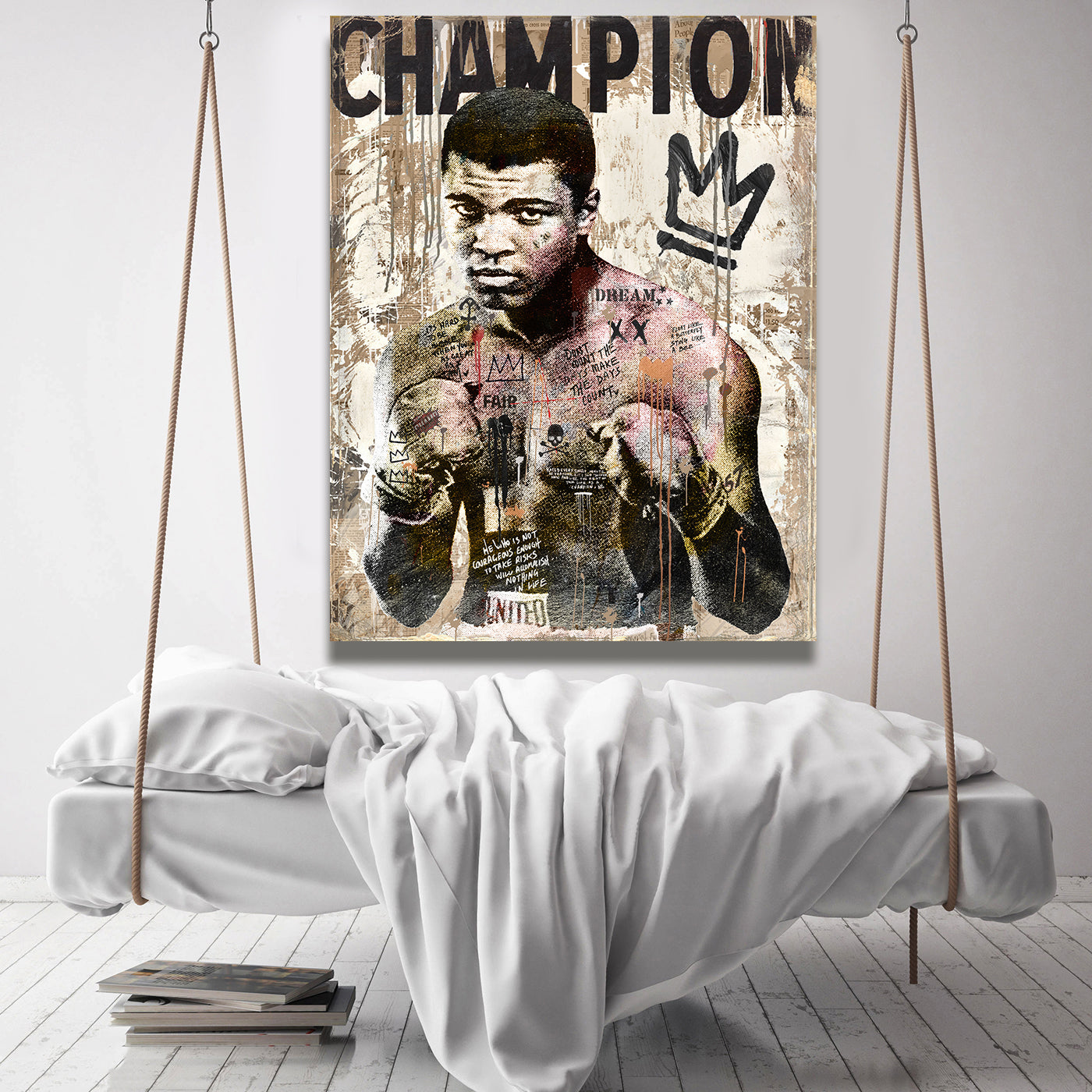 THE Champion - Athletes Canvas