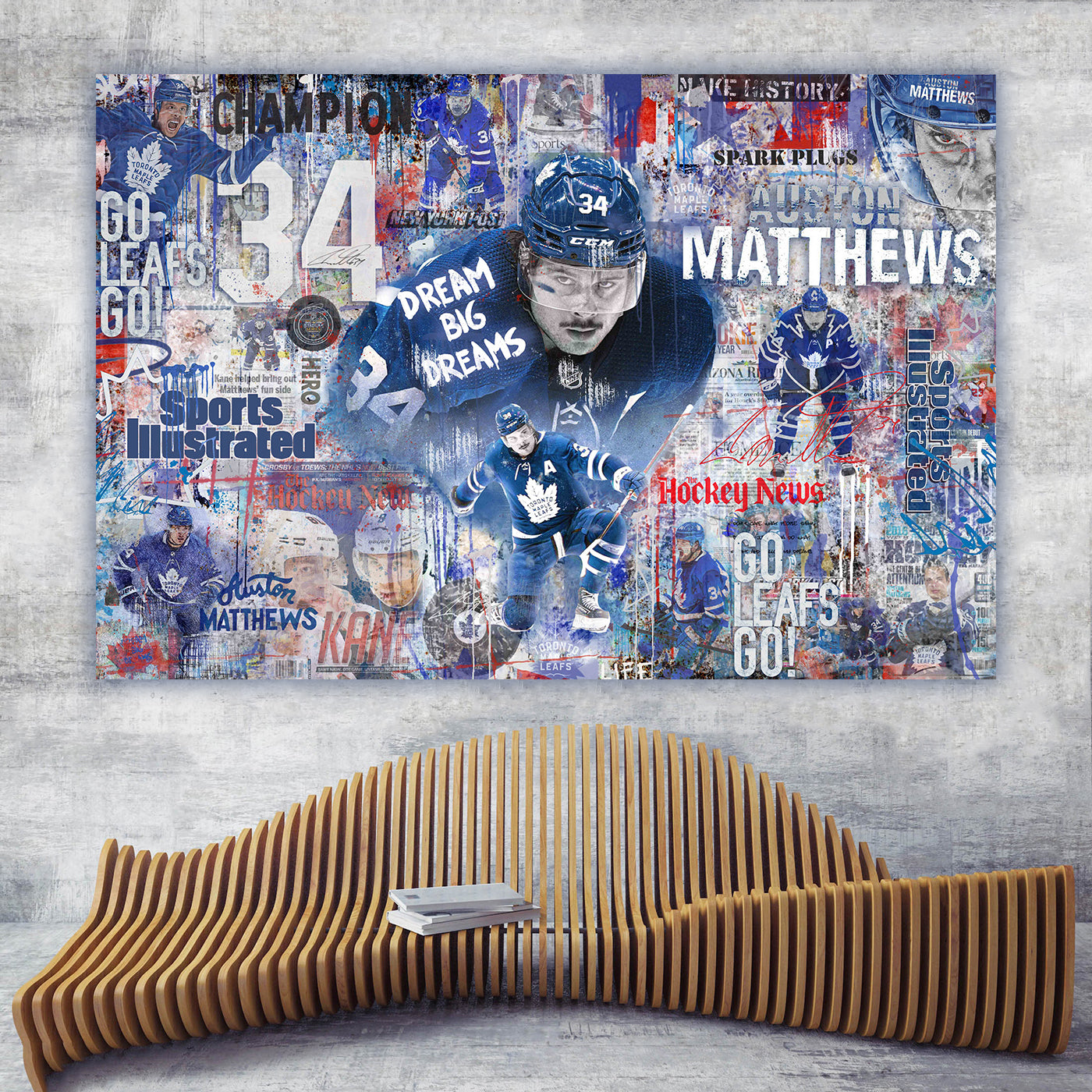 Auston Mattews - 8  Auston Matthews Mockup 1