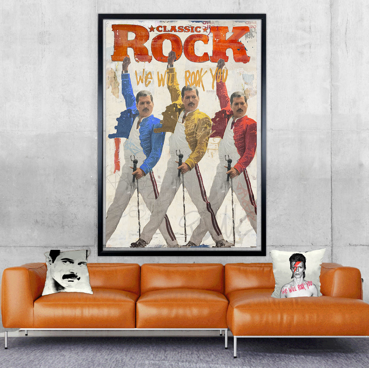 WE Will Rock YOU - Music Artists Canvas