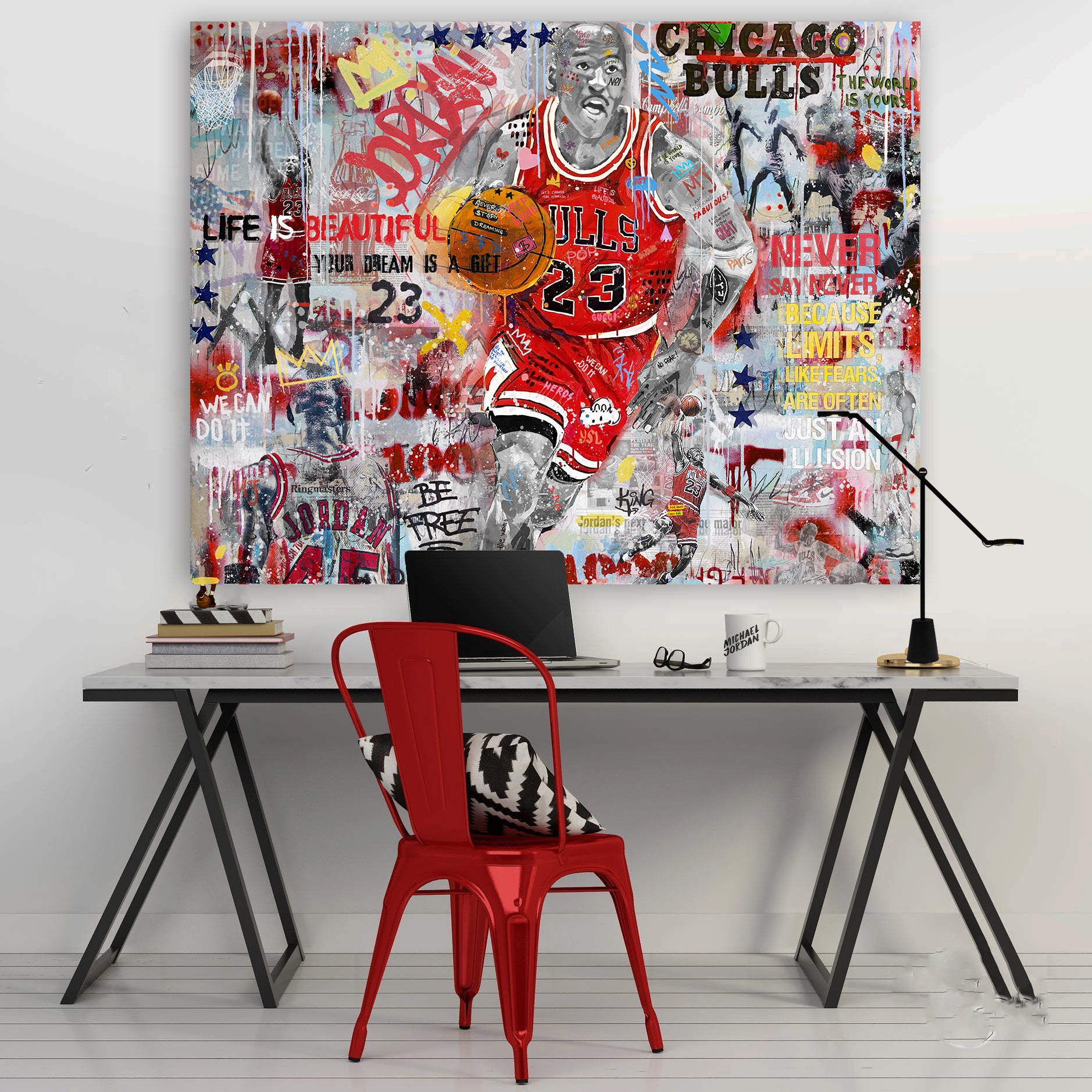THE Last Dance - Athletes Canvas