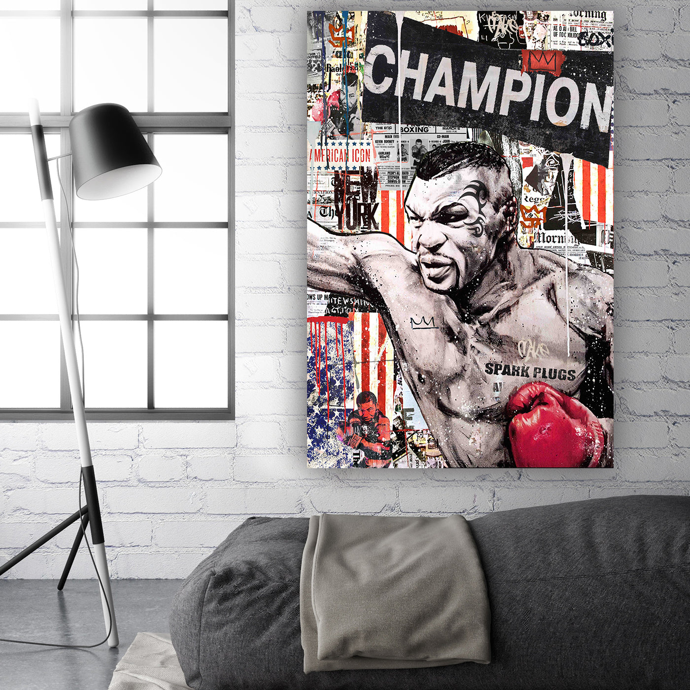 Heavy Hitter - Athletes Canvas