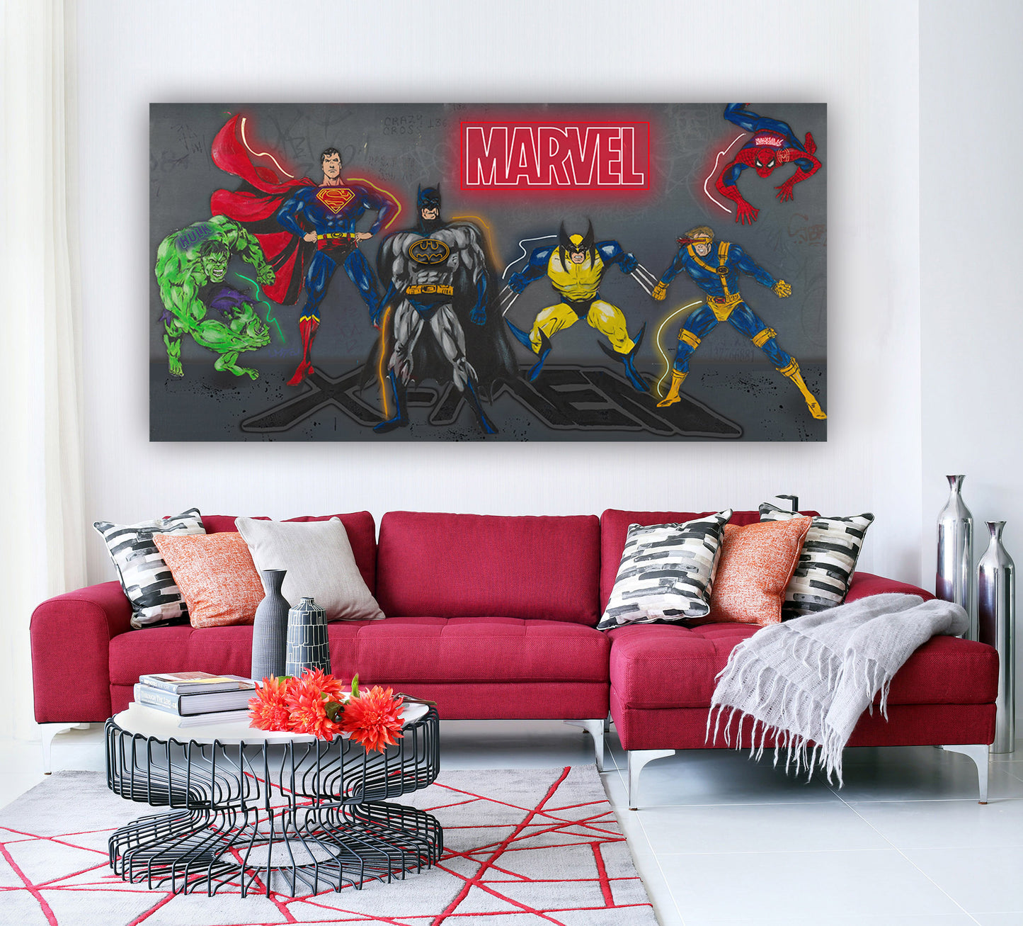 Superheroes Squad - 9 XMEN NO TEXT MOCKUP 2