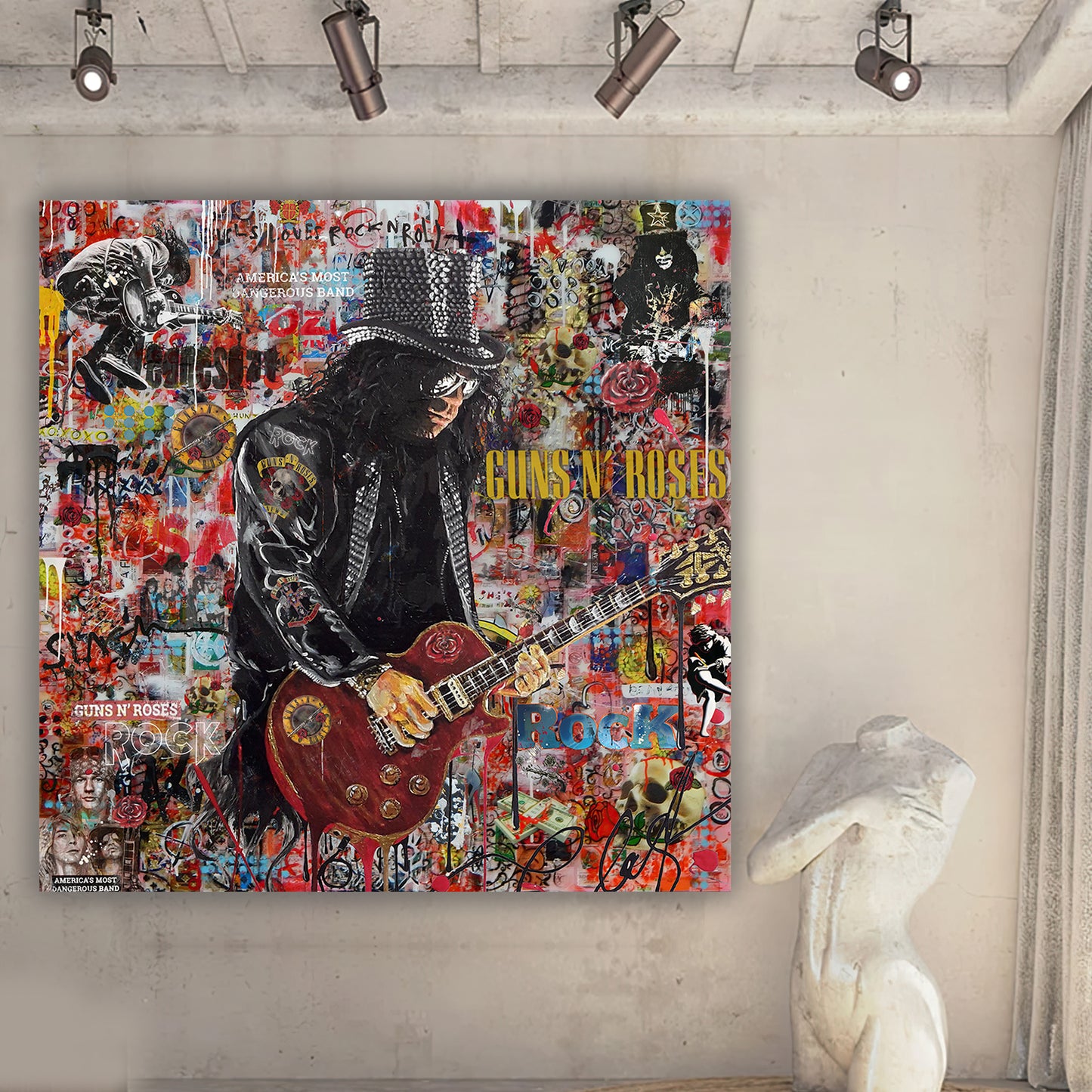 Americas Most Dangerous Band - Music Artists Canvas
