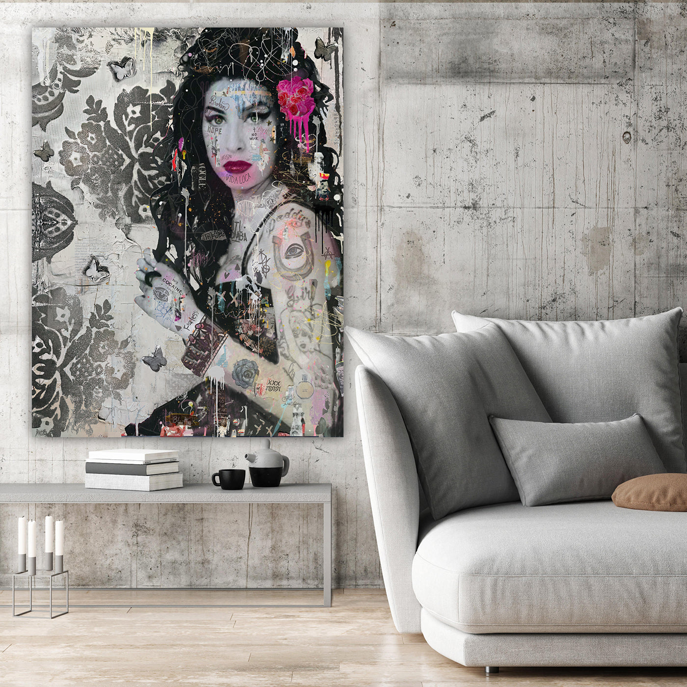 Fearless - AMY WINEHOUSE D  MOCKUP 2